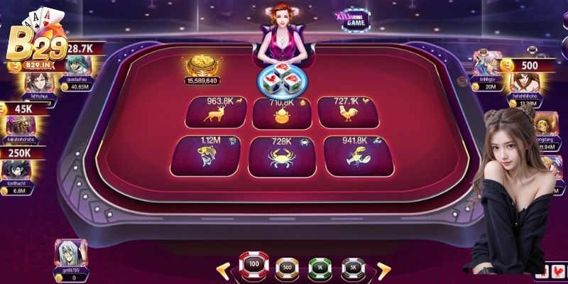 Luật chơi game Bầu Cua đơn giản với tỷ lệ cược linh hoạt