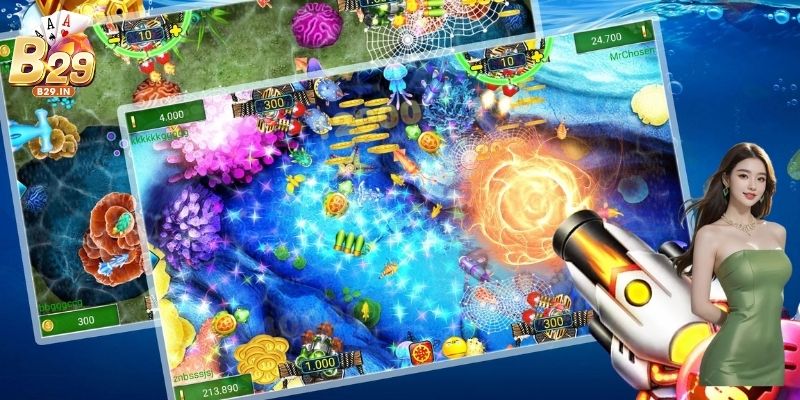 Mỗi chú cá đều mang đến phần thưởng vô cùng giá trị