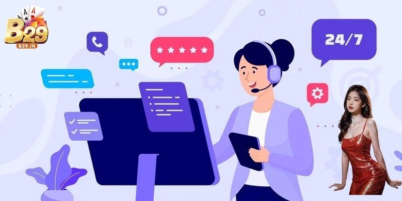 Cổng game hỗ trợ chuyên nghiệp giải đáp mọi thắc mắc của khách hàng